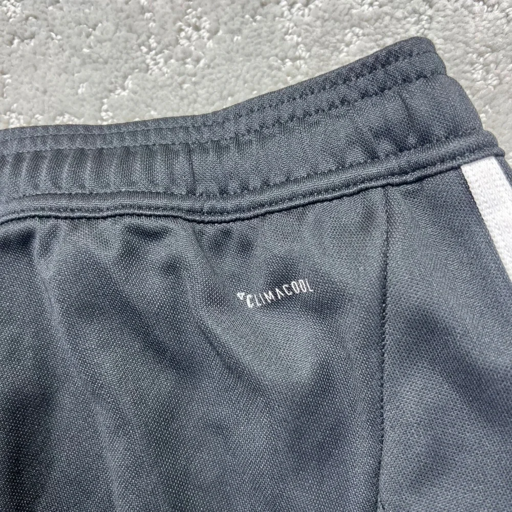 Adidas Tiro 19 Training Pants Mens L Black White Stripe Tapered Climacool Track